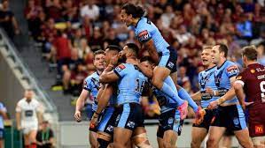 The nsw blues could not be stopped as they racked up the highest game 1 score in origin history on enemy territory. Nsw Blues Win State Of Origin Game 1 50 6 Tom Trbojevic Man Of Match Daily Telegraph