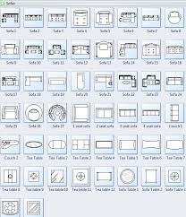 Symbols For Floor Plan Sofa