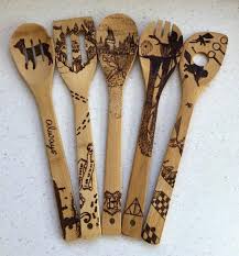 Attention All Harry Potter Fans We Now Have These Wonderful Spoons Available To Bring Joy To Wood Burn Spoons Harry Potter Wedding Gifts Harry Potter Wedding