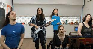 Dance Reaction Dancing Game Video Nerd Geek React Erika Samurai Headbang Nerdy Nerds Geeky Geeks Samuraierika Erika Ishi Reaction Dance Dancing Gif Dance Games