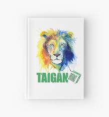 Taigan Lions Inside Hardcover Journal By Tinkerfrost Hardcover Journals Journal Design Independent Artist