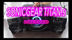 Βρες τιμές για sonic gear titan 5 btmi σε 9 καταστήματα στο skroutz. Sonicgear Titan 5 Reliable Budget Speaker Youtube