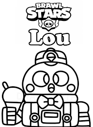 Download apk brawl stars 31.81. Lou Brawl Stars 3 Coloring Page Free Printable Coloring Pages For Kids