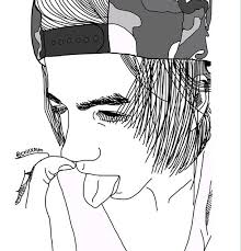 Aesthetic Black And White Boy Drawings Aesthetic Art Black Boy Draw Drawing Grunge Male Outline Outlines Pale White B W Back White Aesthetic Drawing Cartoon Girl Drawing Line Art