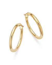 The regal collection 14k gold 1/2 carat t.w. 14k Gold Hoop Earrings Bloomingdale S