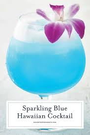 Please pin & share our malibu mixed drinks cocktail recipes. Sparkling Blue Hawaiian Cocktail Tropical Cocktail Recipe