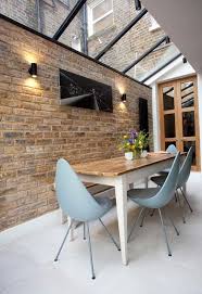 This instructional guide from bunnings will show you how to build a brick wall. 16 Charming Dining Rooms With Exposed Brick Wall Charming Dining Room Modern Dining Room Dining Room Design