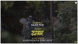 Lirik Dan Kunci Chord Gitar Lagu Salah Pilih Ndarboy Genk Jaremu Aku Siji Sijine Tribun Wow