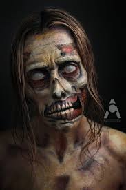 — negan to the saviors about the zombies. Walker By Prettyscary On Deviantart Creepy Makeup Amazing Halloween Makeup Halloween Makeup