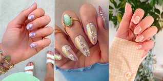 Kit estampado uñas pro acrilico 2021. Manicura Daisy 20 Disenos De Unas Con Margaritas De Verano