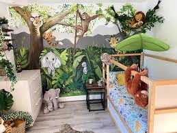 The mummy diaries star lives in sam faiers has bought her son a bed costing £3,365. Mum Gives Her Son S Boring Bedroom A Stunning Jungle Makeover Using B M And The Range Bargains