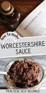 Homemade Worcestershire Sauce Recipe Real Food Recipes Food Spice Recipes