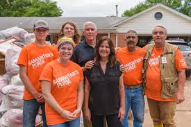 Volunteers Helping in Flooded Oklahoma