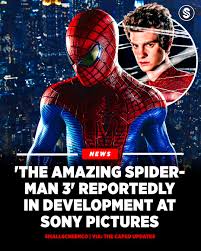 🕸️🔥 SPIDEY MULTIVERSE SHAKE-UP: Reports claim THE AMAZING SPIDER-MAN 3 is  finally moving forward — with ANDREW GARFIELD set to return! 👀🐾