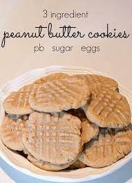 Easy Peanut Butter Cookie Recipe No Flour Recipe Cookies Recipes Easy Peanut Butter Easy Peanut Butter Peanut Butter Cookie Recipe