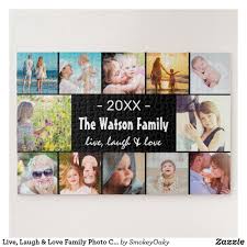 Smart, easy and fun crossword puzzles to get your day started with a smile. Live Laugh Love Family Photo Collage Jigsaw Puzzle Zazzle Com Family Photo Collages Photo Collage Personalized Photo Gifts