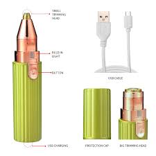 Top 7 forms of hair removal for women. Buy Rechargeable Eyebrow Trimmer Facial Hair Removals 2 In 1 Hair Remover Trimmer Epilator For Women Painless Eyebrow Ladies Lips Body Face Electric Razors Green Online In Turkey B08ywpzzcd
