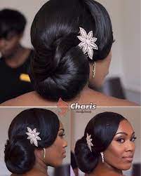 Best wedding hairstyles for short black hair. 002800 Brida Hair Is A Must Have And Gorgeous Updos Are Redefining The Wedding World Black Wedding Hairstyles Wedding Bun Hairstyles Modern Bridal Hairstyles