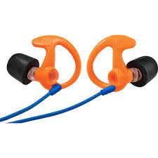 surefire ep10 sonic defenders ultra max foam tipped earplugs large orange pair