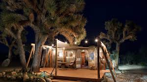 Land rover hot tub & bluebird penthouse. Best Vintage Airstream Airbnbs Sunset Magazine