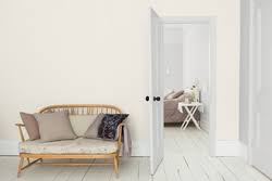 We particularly love it in bedrooms and entryways. Natural White Dulux