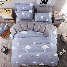 Lightweight Microfiber Duvet Cover Set Cute Clouds Patter Https Www Amazon Com Dp B075dc8fdj Ref C Quality Duvet Covers Luxury Bedding Sets Luxury Bedding
