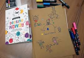 Dessiner une licorne kawaii facilement le coloriage du dessin de licorne kawaii tuto n°2 : Apprendre A Dessiner Le Kawaii De Yooco Takashima Gallimard Jeunesse
