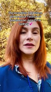 Join Yael Stone at the Festival of Solutions in Sydney