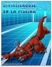 Hector21314] Divirtiéndose en la piscina - Hentai Image