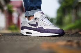 Patta X Nike Air Max 1 Purple Denim By Msgt16 Sweetsoles Sneakers Kicks And Trainers On Feet Nike Air Max Sneakers Nike Air