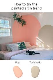 Homeownership is as much a lifestyle choice as it is an investment, and you have to make a lot of choices to be happy with both. Painted Arches The Coolest New Paint Trick To Try Cozy Apartment Decor Bedroom Interior Accent Wall Paint