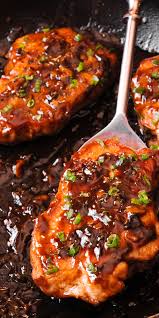 Honey Balsamic Pork Chops Balsamic Pork Chops Boneless Pork Chop Recipes Pork Loin Chops Recipes