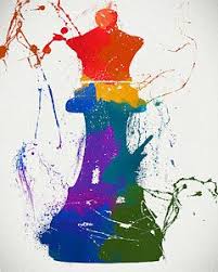 Chess Knight Painting Queen Chess Piece Paint Splatter By Dan Sproul Queen Chess Piece Chess Queen Chess Tattoo