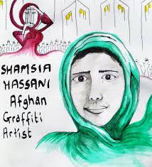 Ommolbanin hassani) (born 1988) is an afghan graffiti artist, a fine arts lecturer, and the associate professor of drawing and anatomy drawing at the kabul university. Shamsia Hassani Bringing Colour To Kabul Brush And Bow