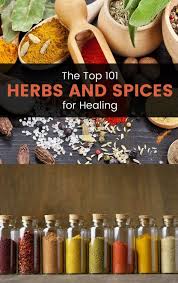 Herbs And Spices For Healing Healing Herbs And Spices Chart