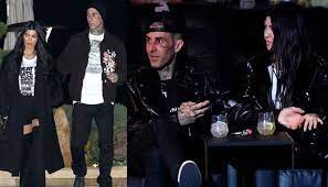 The couple were joined by kourtney. Kourtney Kardashian Gets Cozy With Travis Barker During A Romantic Date Night