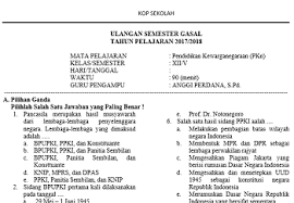 Dec 18, 2020 — 1 40l kisi kisi soal. Soal Dan Jawaban Pkn Sma Kelas Xii Semester 1 Kumpulan Contoh Surat Dan Soal Terlengkap