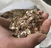 Pure Metallic Natural Gold Mica Flakes Epoxy Floor Coating
