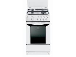 Indesit 4 Gas Cooker With Gas Oven 50cm K3g2sw In 2020 Gas Cooker Gas Oven Gas Burners