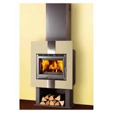 Poêle à bois supra persée 10kw. Poele Cheminee Supra Valloire 2 03 Gris Facade Ivoire Poele A Bois Supra