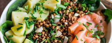 Concours Reflets De France Salade D Epinards Lentilles Pommes De Terre Et Saumon Fume Saumon Pomme De Terre