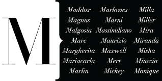 'm' is a marvelous letter for girls' names.and yes, there are a few girls named marvelous! Female Names Beginning With Letter M 50 Unique Baby Girl Names Starting With M Annie Baby Monitor You Can Narrow Down The List By Specifying Gender The First Letter Strings