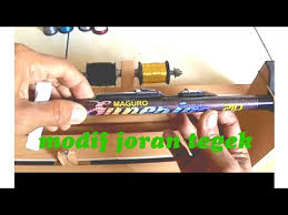 Modif Joran Tegek Part 1 Pasang Reel Seat Youtube