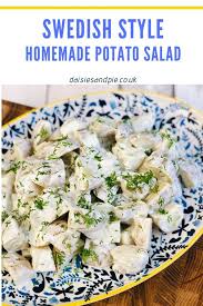 Swedish Potato Salad Recipe In 2020 Homemade Potato Salads Potatoe Salad Recipe Swedish Potato Salad Recipe