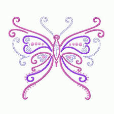 4 colour change, 8245 stitches. Butterfly Embroidery Designs Machine Embroidery Designs At Embroiderydesigns Com