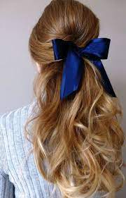 Bow Barrette Hairstyle Girly Hairstyles Hair Ribbons Bardot Hair