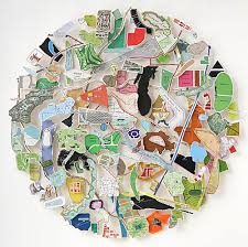 Art Capstone Art And Community Mapping Map Collage Map Art Community Art