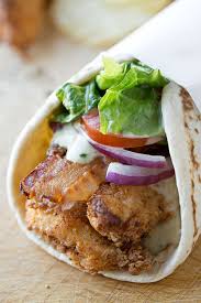 Crispy Chicken Strips Flatbread Wrap Recipe Flatbread Wrap Recipes Flatbread Food