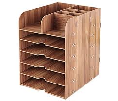 On laisse traîner le moins possible de choses, et on investit dans des solutions pratiques comme le trieur à papiers. Ylucky Boite De Rangement De Stockage A 6 Etages Portable Bac Dempilage De Trieur De Bureau Bibliotheque Amovible Remplissage Meuble De Rangement Dossier Naturel Rangements Pour Le Bureau Fournitures De Bureau