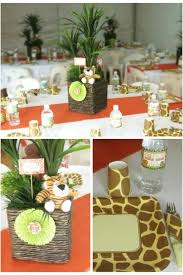Birthday Party Table Decorations Ideas 10 Best Themes For Boys Parties This Week Spaceships And Laser Beams Safari Theme Party Safari Party Safari Birthday Party
